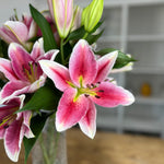 Premium Best Regards Pink Lilies - Pollen Free