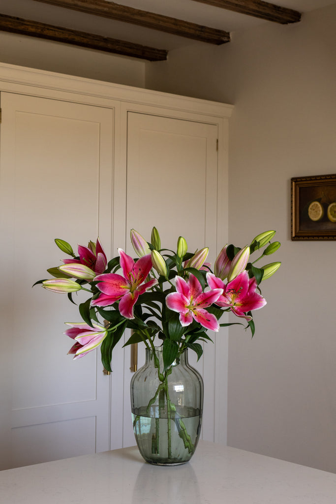 Premium Best Regards Pink Lilies - Pollen Free