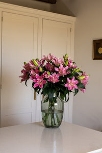 10-Stem Pink and White Bundle