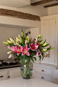 Premium Best Regards Pink Lilies - Pollen Free
