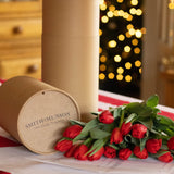 The Red Christmas Tulip Bunch - 20 Stems