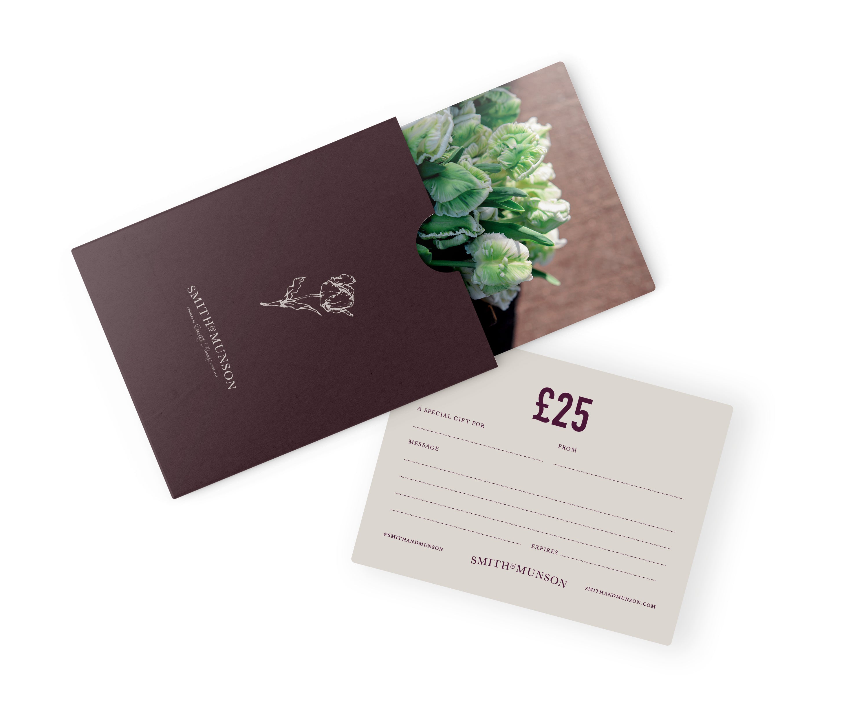 Smith & Munson Tulip Gift Card Voucher